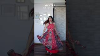 Bride to be’s Lehenga Haul! 💃🏻Myntra Ready To Wear Wedding Outfits ✨ | Heli Ved #shorts #wedding