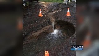Cleanup continues after weekend storm