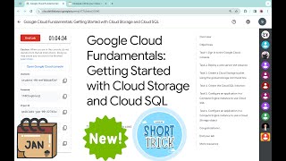 Google Cloud Fundamentals: Getting Started with Cloud Storage and Cloud SQL #qwiklabs || #coursera