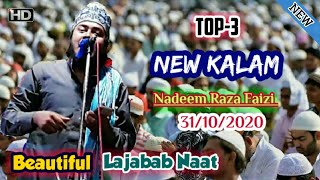 Nadeem Raza Faizi Top 3 New Kalam 2021 | New Beautiful Naat Sharif 2021 | Nadeem Raza 2021