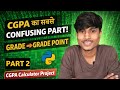“Grade to Grade Point Conversion | CGPA Calculator in Python (Part 2)”