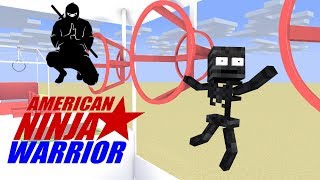 Monster School : American Ninja Warrior - Minecraft Animation