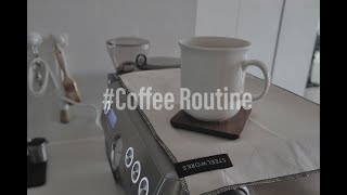 Espresso workflow routine│브레빌920│바라짜 세테270│타임모어저울│에스프레소추출-백플러싱