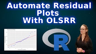 Automate Residual Diagnostic Plots in R 📊 | OLSRR Tutorial 🔍