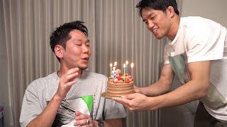 笠間の誕生日をお祝いする動画