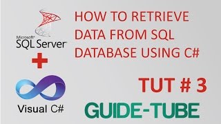 How to Retrieve/Search data from SQL Database using C# | Tut # 3