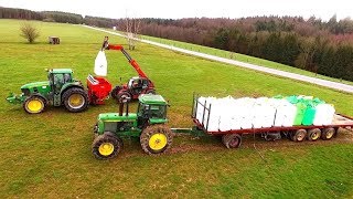 Épandage d'engrais : John Deere 7530 ‑ 4255 \u0026 Kuhn Axis50.2 H-EMC-W [DJI/Gopro]