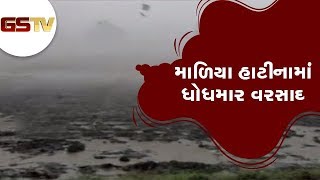 Junagadh : માળિયા હાટીનામાં ધોધમાર વરસાદ | Gstv Gujarati News