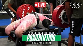 🔴 LIVE Powerlifting World Classic Open Championships | Women's 57kg Group B