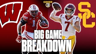 Wisconsin @ USC: Preview \u0026 Prediction | Who Will Bounce Back? | Cover 3 Podcast