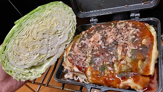 ずぼら広島リスペクト焼きをコロナでキメるだけの動画