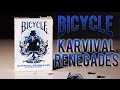 Deck Review - Bicycle Karnival Renegades Playing Cards BigBlindMedia