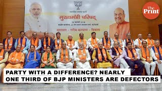 Party with a difference? Nearly one-third of BJP ministers are defectors