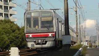 名鉄4000系4006F　急行栄町ゆき旭前駅通過