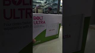 Zong bolt ultra Wifi Router #youtubeshorts #shorts #zongdevice