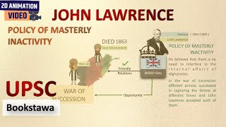 John Lawrence \u0026 Policy of Masterly Inactivity | Anglo Afghan Wars