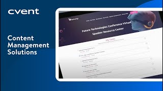 Cvent Content Management