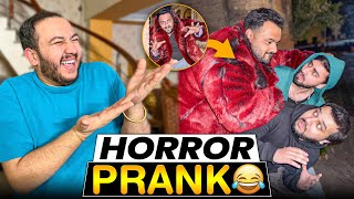 Horror prank on haider \u0026 musa successfully failed😱| haider dar k gir gya😂