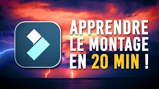 Apprendre le MONTAGE vidéo sur FILMORA 14 en 20 min - Tutoriel Débutant