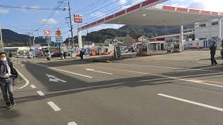 第６１回　佐賀県内一周駅伝　１１区　１５．４ｋｍ付近