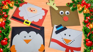 ✨ DIY Sobres navideños | MANUALIDADES NAVIDEÑAS | Envelope for christmas✨