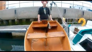 #4 - Our folding tender/dinghy - assembly and recovery