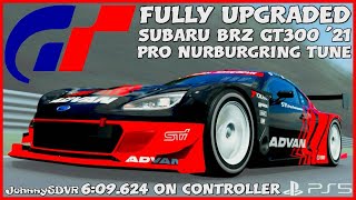 Gran Turismo 7 - Subaru BRZ GT300 '21 Pro Tune | Nurburgring Gr3 Setup | Fastest Gr.3 Car | #GT7