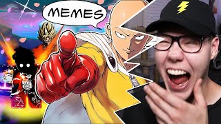 Reacting to BUUR ROBLOX Strongest Battlegrounds Funny Moments (MEMES)