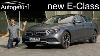new Mercedes E-Class Facelift FULL REVIEW 2021 EClass sedan E-Klasse Limousine E350 MHEV  Autogefühl