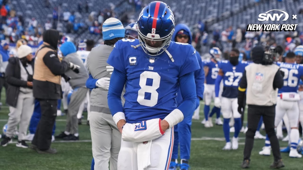 Brian Daboll Talks About The Giants 31-18 Loss To The Lions | New York ...