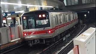 東京メトロ丸ノ内線02系02-114F各駅停車荻窪駅行き四ッ谷駅発車(2022/11/29)