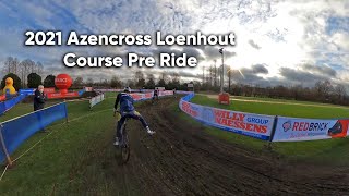 2021 Loenhout Azencross | Course Pre Ride