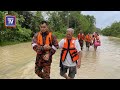 Bomba selamatkan tiga beranak terperangkap banjir