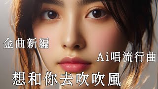 【AI唱流行曲】《想和你去吹吹風》- 【很想和你再去吹吹風 去吹吹風 風會帶走一切 短暫的輕鬆 讓我們像從前一樣 安安靜靜 什麼都不必說 你總是能懂！】【原唱：張學友】Ai女聲演唱 [八] 國語歌