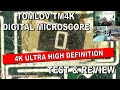 Tomlov 4K UHD Digital Microscope Test And Review (with discount code!) TM4K