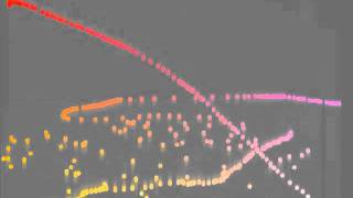 Processing - First Experiment (Bouncing particles)