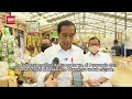 jokowi belanja sembako di pasar sambil cek stok sembako