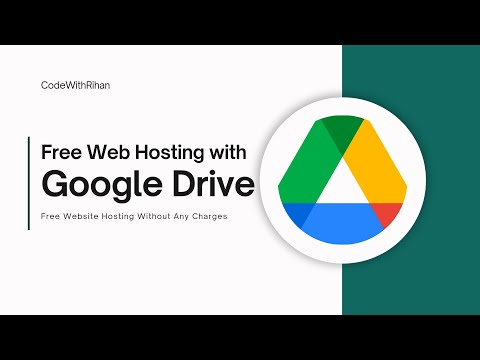 Cómo alojar un sitio web en Google Drive | Alojamiento web gratuito – CodeWithRihan