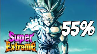 FULL-TILT KAMEHAMEHA: 55% INT LR SUPER SAIYAN GOHAN 2 (YOUTH) SUPER EZA REVIEW: DBZ DOKKAN BATTLE