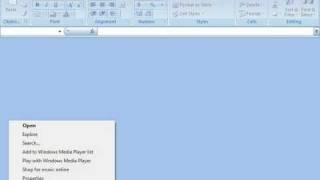 Windows Tutorial Opening a Recently Accessed File Microsoft Training Lesson 6.4