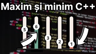 Maximul/minimul dintr-un șir - Numărul de apariții — Programare C++ (18)