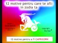 12 motive pentru care te afli in zodia capricorn