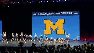 UNIVERSITY OF MICHIGAN FINALS JAZZ UDA NATIONALS 2025