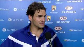 Roger Federer on Djokovic retiring....AGAIN lol