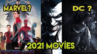 2021 Çıkacak Olan Filmler - En yeni Filmler - Dc Ve Marvel Filmleri - Movies Official Trailers 2021