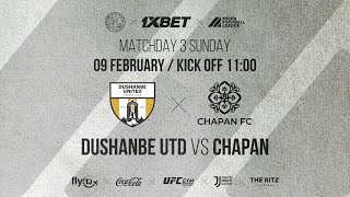 Dushanbe United vs Chapan  | 1xBet Media Football League 2025 | Matchday 3