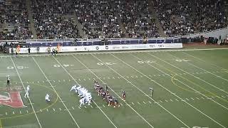 Toronto Argonauts' Boris Bede kicks a 47-yard field goal vs. Montreal Alouettes 9/15/23