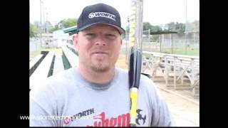 Softball Hitting: BJ Fulk, major player discusses hitting