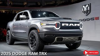 2025 Dodge RAM TRX: The Ultimate Off-Road Beast Unveiled!