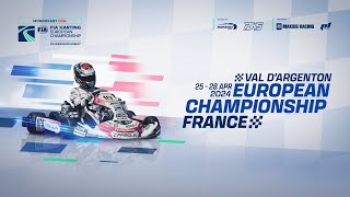 FIA Karting European Championship OK/Junior/Academy Round 2 Val D'Argenton / Fra